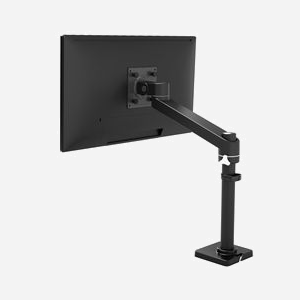 Bras Ergotron NX Series 45-669-224 pour écran jusqu'à 34" (86.4cm) Noir, fixation bureau, VESA 75x75/100x100, charge max 8kg, rotation 360°, inclinaison, aluminium/acier