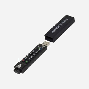 Apricorn Aegis Secure Key 3NX 4Go USB-A 3.2 Gen 1 (3.1 Gen 1) FIPS 140-2, Chiffrement Matériel, Clavier Intégré, IP67, 77/72 Mo/s Lecture/Ecriture