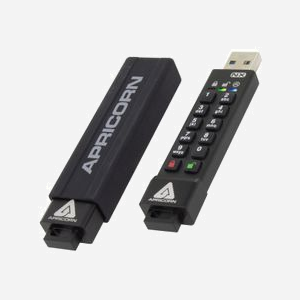Apricorn Aegis Secure Key 3NX 4Go USB-A 3.2 Gen 1 (3.1 Gen 1) FIPS 140-2, Chiffrement Matériel, Clavier Intégré, IP67, 77/72 Mo/s Lecture/Ecriture - Miniature 2