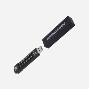 Apricorn Aegis Secure Key 3NX 4Go USB-A 3.2 Gen 1 (3.1 Gen 1) FIPS 140-2, Chiffrement Matériel, Clavier Intégré, IP67, 77/72 Mo/s Lecture/Ecriture - Miniature 3