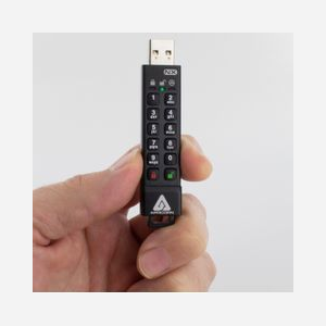 Apricorn Aegis Secure Key 3NX 4Go USB-A 3.2 Gen 1 (3.1 Gen 1) FIPS 140-2, Chiffrement Matériel, Clavier Intégré, IP67, 77/72 Mo/s Lecture/Ecriture - Miniature 5