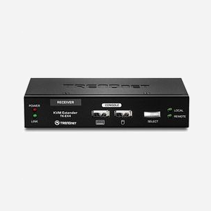 Trendnet TK-EX4 Extenseur de Console VGA/USB sur RJ-45, Distance 100m, 130x65x25mm, Conforme RoHS, Inclut câbles VGA & USB - Miniature 3