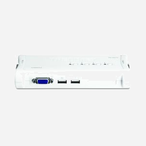 Trendnet TK-407K Switch KVM USB 4 Ports VGA 2048x1536 avec câbles, support Windows/Linux/macOS, alimentation USB, 167x80x28mm - Miniature 2