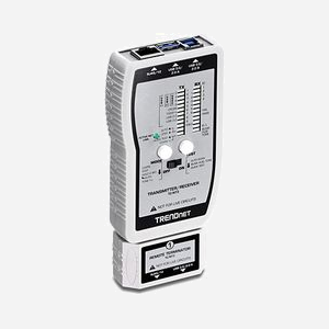 Trendnet TC-NT3 Testeur de Câble Réseau : BNC, RJ11/12/45, USB, Test de Transmission, Indicateurs LED, 9V, 117x67x27mm, câble RJ45 inclus. - Miniature 2