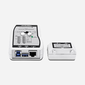 Trendnet TC-NT3 Testeur de Câble Réseau : BNC, RJ11/12/45, USB, Test de Transmission, Indicateurs LED, 9V, 117x67x27mm, câble RJ45 inclus. - Miniature 3