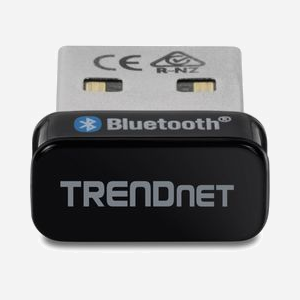 Adaptateur Bluetooth Trendnet TBW-110UB, USB Type-A, 0.3 Mbit/s, Noir, 14.9x17.4x7.1mm, pour Ordinateur Portable, Conforme Spécifications Bluetooth - Miniature 3
