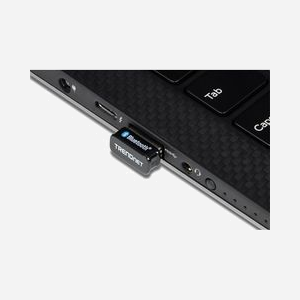 Adaptateur Bluetooth Trendnet TBW-110UB, USB Type-A, 0.3 Mbit/s, Noir, 14.9x17.4x7.1mm, pour Ordinateur Portable, Conforme Spécifications Bluetooth - Miniature 5