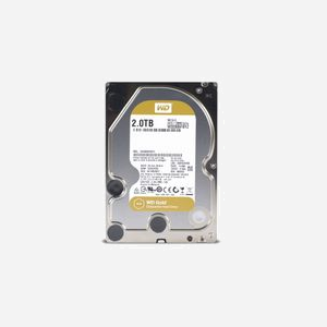 Western Digital Gold WD2005FBYZ HDD 2To 7200RPM 128Mo SATA III 3.5" pour Serveur/Station de travail - Charge 550To/an - Miniature 3