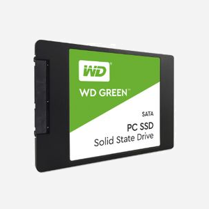 Western Digital WD Green SSD 480 Go 2.5" SATA III 6Gbit/s SLC, Lecture 545 Mo/s, pour PC/ordinateur portable - WDS480G2G0A - Miniature 2