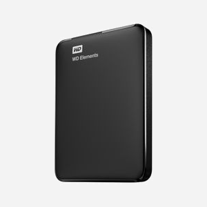 Western Digital Elements Portable 1 To, HDD externe 2.5", Micro-USB 3.2 Gen 1, 5Gb/s, NTFS, Bus USB 5V, compatible Windows/macOS, Noir - Miniature 1