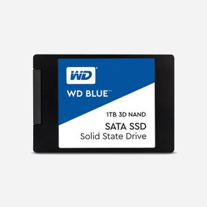 Western Digital Blue 3D SSD 1.02To, 2.5", SATA III 6Gb/s, Lecture 560Mo/s, Écriture 530Mo/s, 95K/84K IOPS, TBW 400, WDS100T2B0A