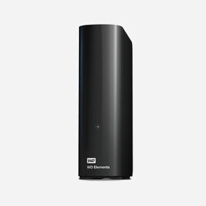 Western Digital Elements Disque Dur Externe 8To Micro-USB B 3.2 Gen 1 Noir (WDBWLG0080HBK-EESN), compatible Windows, Kensington Lock, 165.8x135x48mm