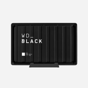 Western Digital D10 - Disque Dur Externe 8 To 7200 RPM USB 3.2 Gen 2 Noir/Blanc - Compatible Windows/macOS - 125x195x44 mm - Miniature 2
