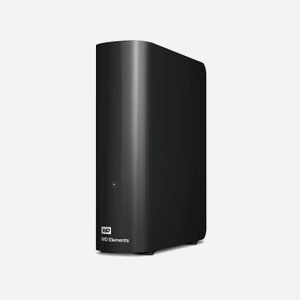 Western Digital Elements Desktop 12 To HDD Externe USB 3.2 Gen 1 Micro-USB B, Noir, Adaptateur Secteur, Windows Compatible