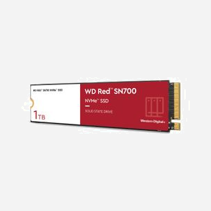 Western Digital Red SN700 1 To SSD M.2 PCIe 3.0 NVMe pour NAS - Lecture 3430 Mo/s, Écriture 3000 Mo/s, IOPS 515K/560K, TBW 2000 - Miniature 2