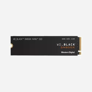 Western Digital Black SN850X 2 To SSD M.2 PCIe 4.0 NVMe - Lecture 7300 Mo/s, Écriture 6600 Mo/s, 1200 TBW - WDS200T2X0E-00BCA0