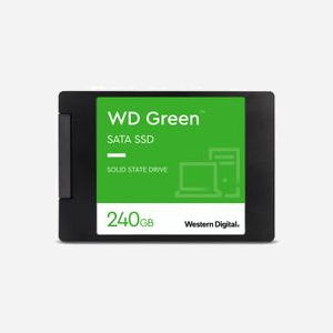 Western Digital Green SSD 240 Go 2.5" SATA III 6Gbit/s Lecture 545Mo/s - WDS240G3G0A, Dimensions 69.8x100.5x7mm, 0-70°C - Miniature 1