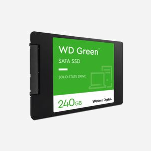 Western Digital Green SSD 240 Go 2.5" SATA III 6Gbit/s Lecture 545Mo/s - WDS240G3G0A, Dimensions 69.8x100.5x7mm, 0-70°C - Miniature 3