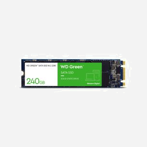 Western Digital Green SSD 240 Go SATA III 2.5" (WDS240G3G0B-00BJF0) - Lecture 545 Mo/s, 6 Gbit/s, 0-70°C - Miniature 1