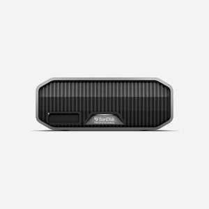 SanDisk G-DRIVE PROJECT 22To Disque Dur Externe 7200 RPM USB-C 3.2 Gen 2 Ultrastar avec logement PRO-BLADE SSD Mag Gris - Miniature 2