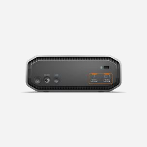 SanDisk G-DRIVE PROJECT 22To Disque Dur Externe 7200 RPM USB-C 3.2 Gen 2 Ultrastar avec logement PRO-BLADE SSD Mag Gris - Miniature 3