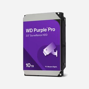 Western Digital Purple Pro WD102PURP - HDD 10To 7200RPM 512Mo Cache 3.5" SATA III 6Gb/s - Surveillance, Workstation/Serveur - Miniature 1