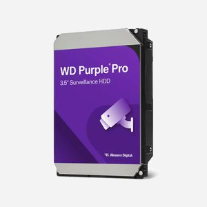 Western Digital Purple Pro WD122PURP HDD 12To 7200RPM 512Mo SATA III 3.5" pour Serveur/Station de travail, MTBF 2500000h