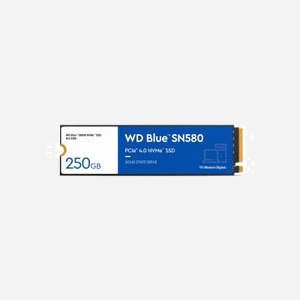 Western Digital Blue SN580 2 To SSD NVMe PCIe 4.0 M.2 2280 TLC - Lecture/Écriture 4150 Mo/s - 600K/750K IOPS - WDS200T3B0E-00CHF0
