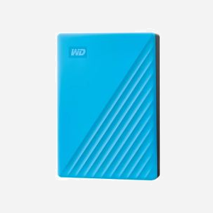 Western Digital WDBR9S0060BBL-WESN Disque Dur Externe 6To USB 3.2 Gen 1 Micro-USB B Noir/Bleu, Chiffrement AES 256-bit, Windows 10