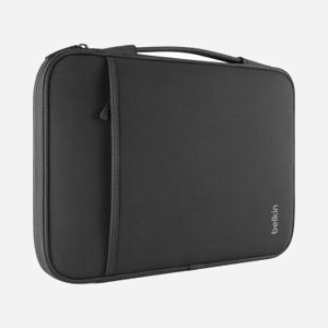 Belkin B2B064-C00 Housse Néoprène Noir pour Ordinateur Portable 13" (33cm) - Étui Monochromatique
