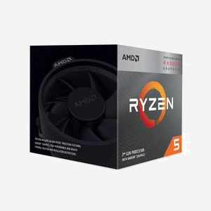 Processeur AMD Ryzen 5 3400G 3.7 GHz Socket AM4 4 Coeurs/8 Threads 4Mo Cache L3 Radeon RX Vega 11 DDR4-2933MHz TDP 65W