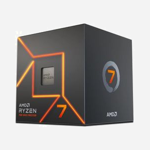 AMD Ryzen 7 7700 - Processeur 8 Cores/16 Threads 3.8 GHz (5.3 GHz Turbo) 32 Mo Cache L2/L3 Socket AM5 avec AMD Radeon Graphics, DDR5, PCIe 5.0 - Miniature 1