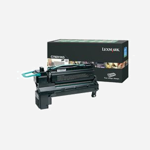 Lexmark C792X1KG Cartouche Toner Noir Original (20000 pages) - Compatible C792de/dte/e/dhe - Technologie Laser - 200 x 485 x 295 mm - Miniature 1