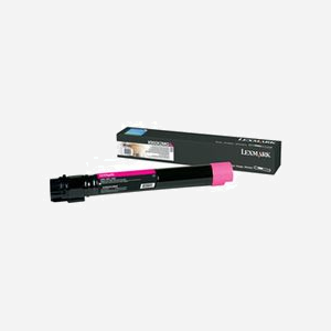 Lexmark X950X2MG Cartouche de Toner Original Magenta, Rendement 24000 pages, Technologie Laser, Compatibilité X950de/X952de/X954de - Miniature 1