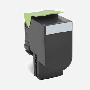 Lexmark 80C2HK0 Cartouche Toner Noir Original - Rendement 4000 Pages - CX510de, CX410de, CX410e, CX510dhe, CX510dthe, CX410dte - Technologie Unison