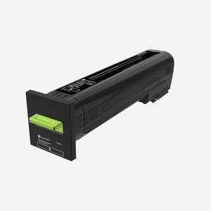 Lexmark 72K20K0 Cartouche de toner noir originale, rendement 8000 pages, pour CX820/CX825/CX860, technologie laser, dimensions colis 498x177x186mm. - Miniature 1