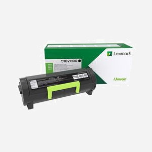 Lexmark 51B2H00 Cartouche Toner Noir Original - 8500 pages - MS417, MX417 - Technologie Laser - Fabriqué en Chine, Mexique, Europe