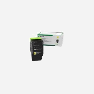 Lexmark 78C20Y0 Cartouche Toner Jaune Original, 1400 pages, pour CX622ade, CX625ade, CS421dn, CS521dn, CX625adhe, CX522ade, CS622de, CX421adn - Miniature 1