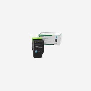 Lexmark 78C2UC0 Cartouche Toner Cyan Original – Rendement 7000 pages – Compatibilité CX622ade, CX625ade, CS521dn, CX625adhe, CS622de – Technologie Laser - Miniature 1