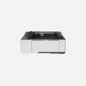 Lexmark 50M7550 : Bac d'alimentation papier 550 feuilles, compatible Lexmark CX635adwe, CS632dwe, CX532adwe, 60-176 g/m², 424.2x416.6x132.1mm