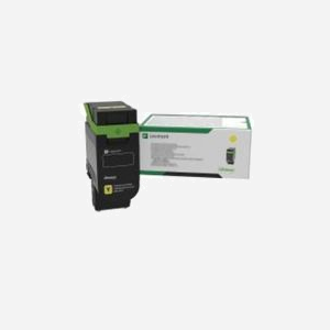 Cartouche de toner Lexmark 75M20Y0 Jaune Original – 2000 pages – Compatible CS632dwe, CX532adwe, CS531dw, CX635adwe – 1 pièce