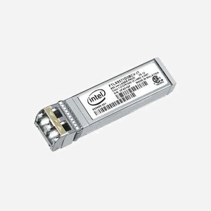 Intel E10GSFPSR : Module Fibre Optique SFP+ 10 Gbps, 850nm, Port LC, SR, 300m, Conforme RoHS, 0-70°C - Miniature 1