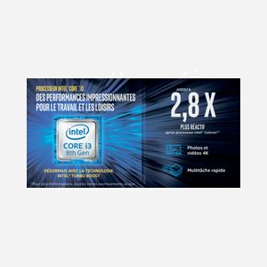 Intel Core i3-8100 3.6 GHz, 4 Coeurs, 6 Mo Smart Cache, Socket LGA 1151, Intel UHD Graphics 630, DDR4-2400, TDP 65W, Boîte - Miniature 2