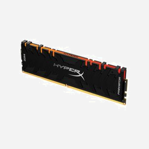 HyperX Predator DDR4 8Go 4000MHz RGB DIMM 288-pin - HX440C19PB3A/8 - 1.35V, CL19, Radiateur, XMP 2.0, PC/Serveur, 1x8Go - Miniature 3