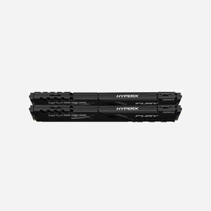 HyperX FURY DDR4 32Go (2x16Go) 3200MHz CL16 DIMM 288-pin, Radiateur Low Profile, Compatible Intel XMP et AMD Ryzen, HX432C16FB3K2/32 - Miniature 3