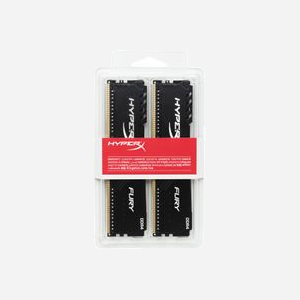 HyperX FURY DDR4 16Go (2x8Go) 3200MHz CL16 DIMM 288-pin XMP Radiateur Low Profile pour PC/Serveur (HX432C16FB3K2/16) - Miniature 4