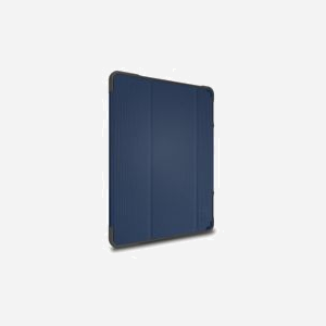 STM Dux Plus Duo Folio Bleu pour iPad 7th Gen 10.2" (25.9cm) Polycarbonate/TPU, Fermeture magnétique, 194.1 x 255 x 17 mm, 339g - Miniature 4