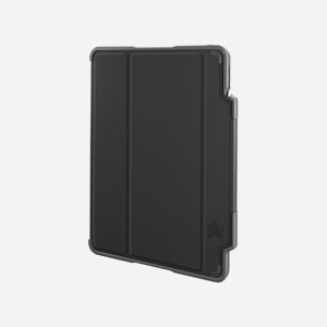 STM Dux Plus Folio pour iPad Air 11" M2/5th/4th gen, Noir, Polycarbonate/TPU, Fermeture Magnétique, Position Stand, Boucle Stylo, Résistant à l'eau, 339g - Miniature 1