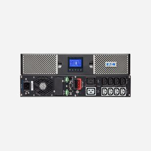 Eaton 9PX3000IRT2U Onduleur Online Double Conversion 3kVA/3000W 10 Prises (C13/C19) Rack/Tour 2U, 176-276V in, 200-240V out, USB, RS-232 - Miniature 1