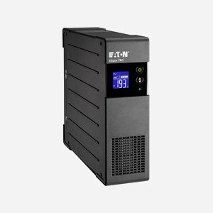 Eaton Ellipse PRO 850 DIN Onduleur Line Interactive 0.85kVA/510W, 4 Prises Type F, USB, RJ45/11, Écran LCD, Protection Surtension IEC 61643-1 - Miniature 1